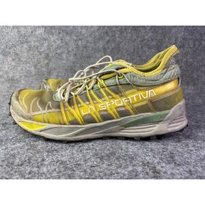 La Sportiva Mutant Trail Running Shoes‎ Womens 9.5 Yellow Green Technical Rugged